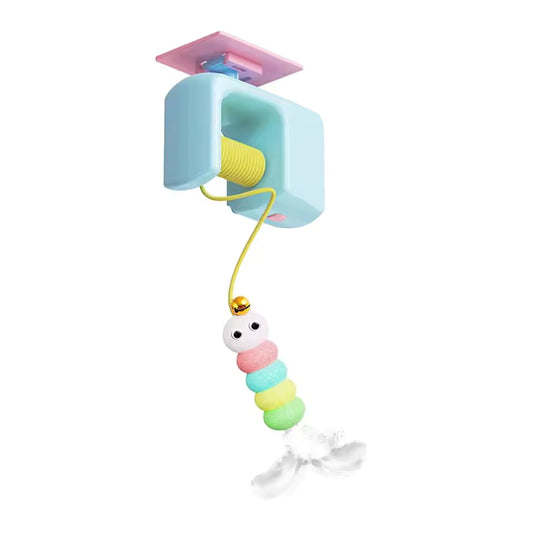 Interactive Electric Cat Toy – Flying Bird Teaser with Elastic Rope for Exercise & Fun