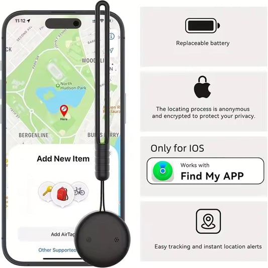 Portable GPS Tracking Tag – Secure Your Keys, Car & Pets