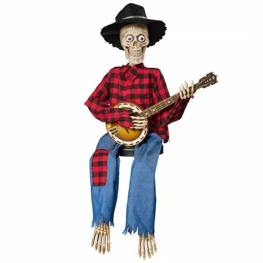 đFunny Animated Dueling Banjo Skeletons
