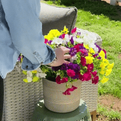 Realistic UV-Resistant Outdoor Flowers – Zero Maintenance