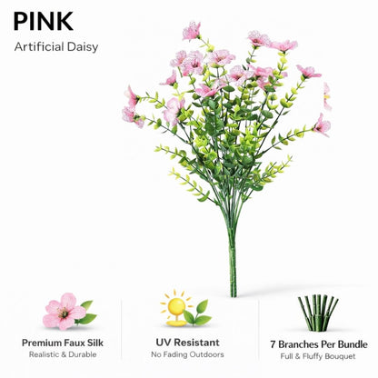 Realistic UV-Resistant Outdoor Flowers – Zero Maintenance