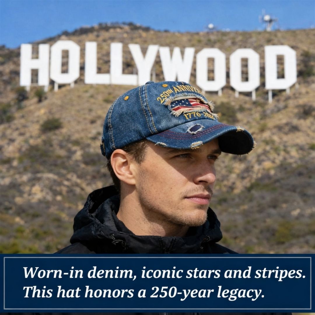 US 250th Anniversary Denim Hat — Celebrate 1776–2026