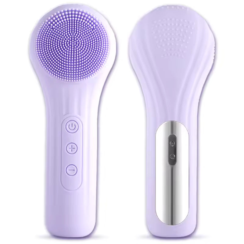 Sonic Waterproof Facial Cleansing Brush Rechargeable Electric Face Scrubber for Men Women