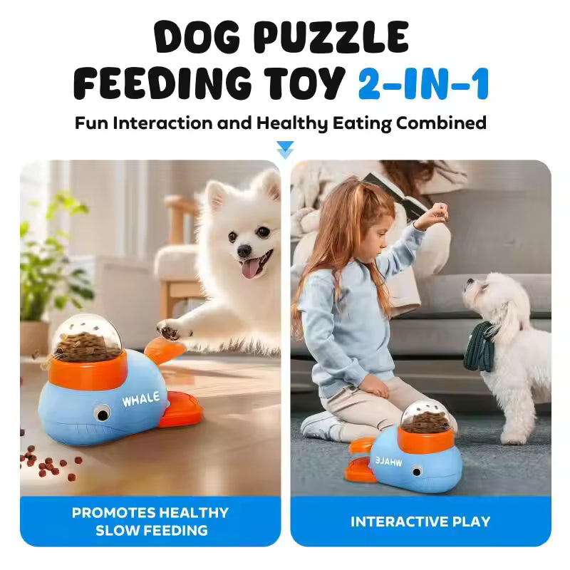 Dog & Cat Puzzle Toy – Interactive Slow Feeder and Treat Dispenser