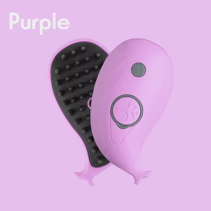 3-in-1 Pet Grooming Brush – Electric Steam Comb for Cats & Dogs, Hair Removal & Massage Tool