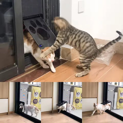 Secure Magnetic Pet Door – Lockable Screen Door for Cats and Dogs, Outdoor & Indoor Use