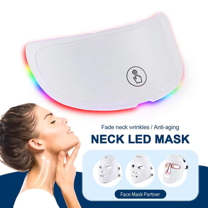 Wireless 7-Color LED Face and Neck Mask Skin Rejuvenation Machine