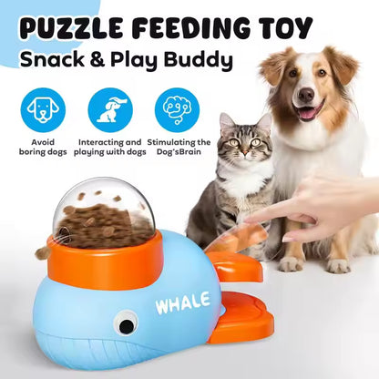 Dog & Cat Puzzle Toy – Interactive Slow Feeder and Treat Dispenser
