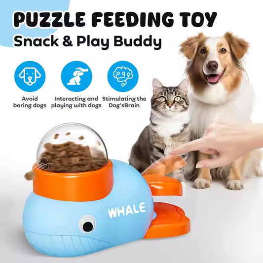 Dog & Cat Puzzle Toy – Interactive Slow Feeder and Treat Dispenser