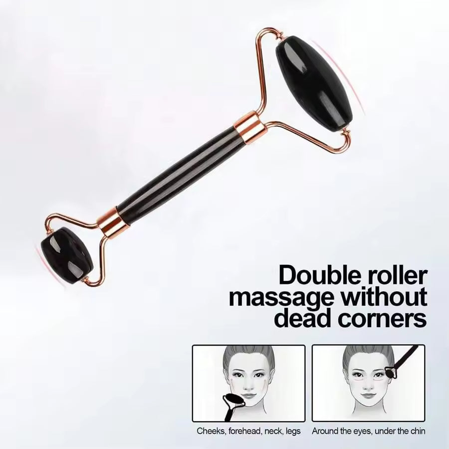 Ice Face Roller Set – Facial Skincare & Massage Tool Kit with Gua Sha, Lifting & Contouring Rollers