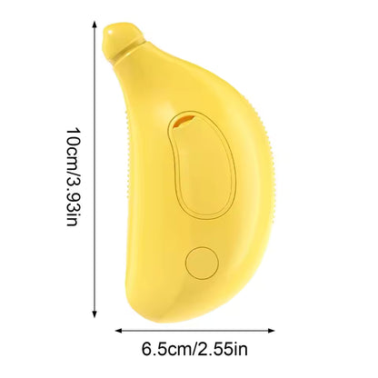 3-in-1 Pet Grooming Brush – Electric Steam Comb for Cats & Dogs, Hair Removal & Massage Tool